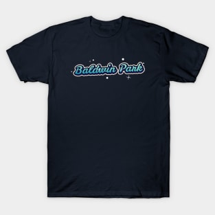 Baldwin Park city California -Retro- T-Shirt